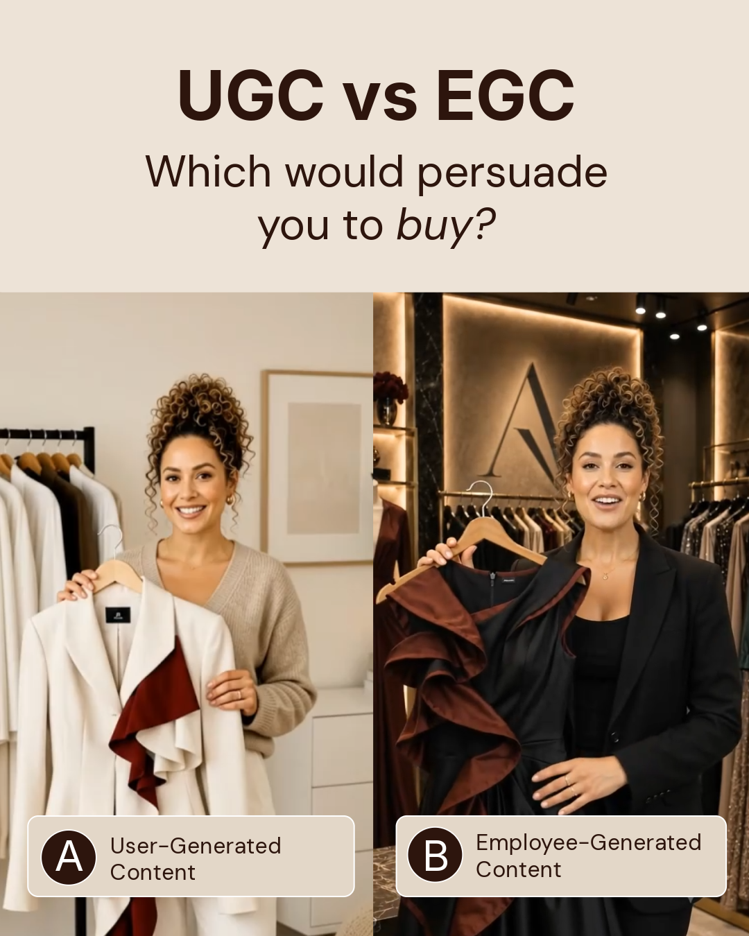 UGC vs EGC: Which Brand Voice Feels More Persuasive?